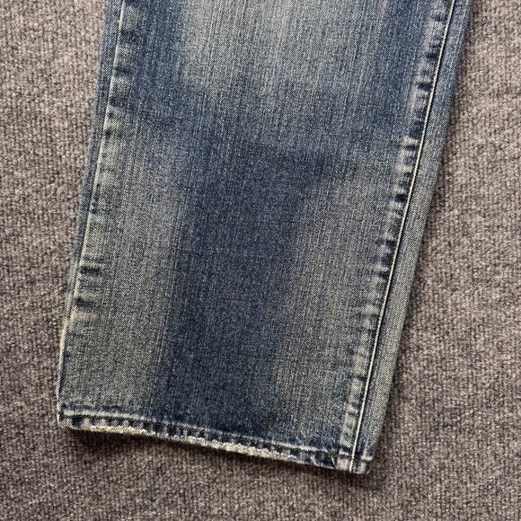 Rare Y2K Vintage LRG Double Sided Embroidered Jeans Grass Roots Men’s Size 36x32 - Picture 7 of 12